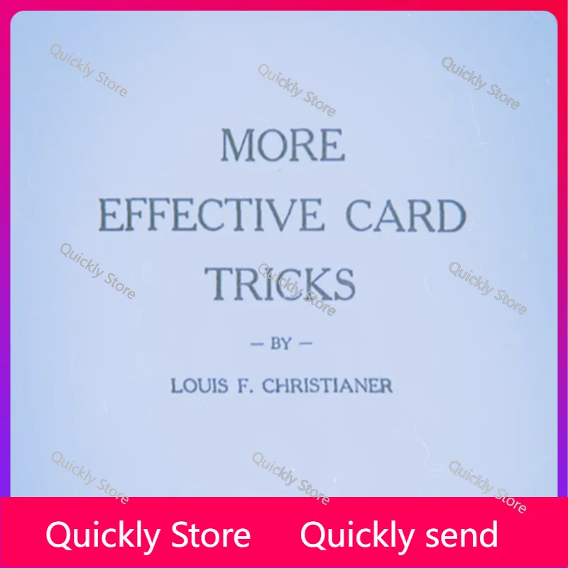 2025 More Effective Card Tricks by Christianer - Magic tricks (Instant Download)