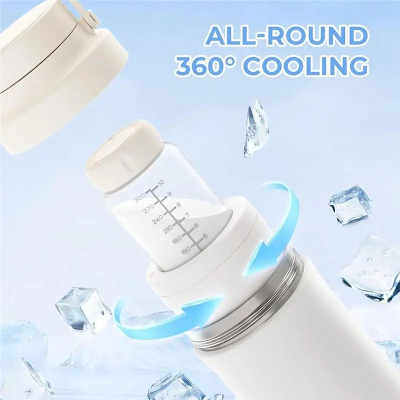 X18A-For 24-Hour Portable Breast Milk Cooler, 22Oz Breastmilk Cooler Bottle Featuring 360° Total Cooling, Storage Container