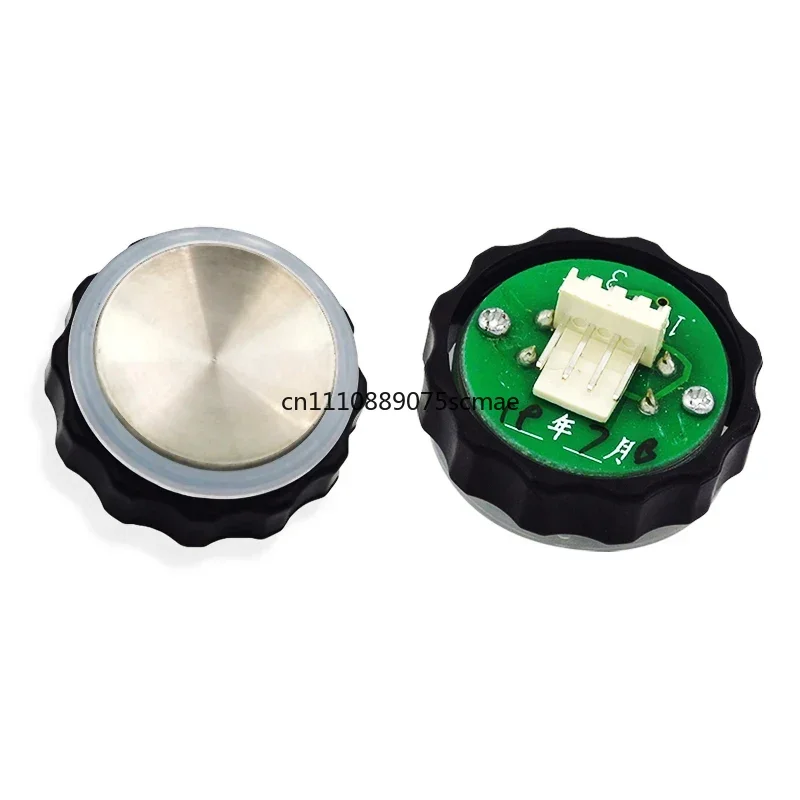 10Pcs 3 Wires BR27C Elevator Push Button parts Red Blue Light Open Hole 27MM BT107 DC24V