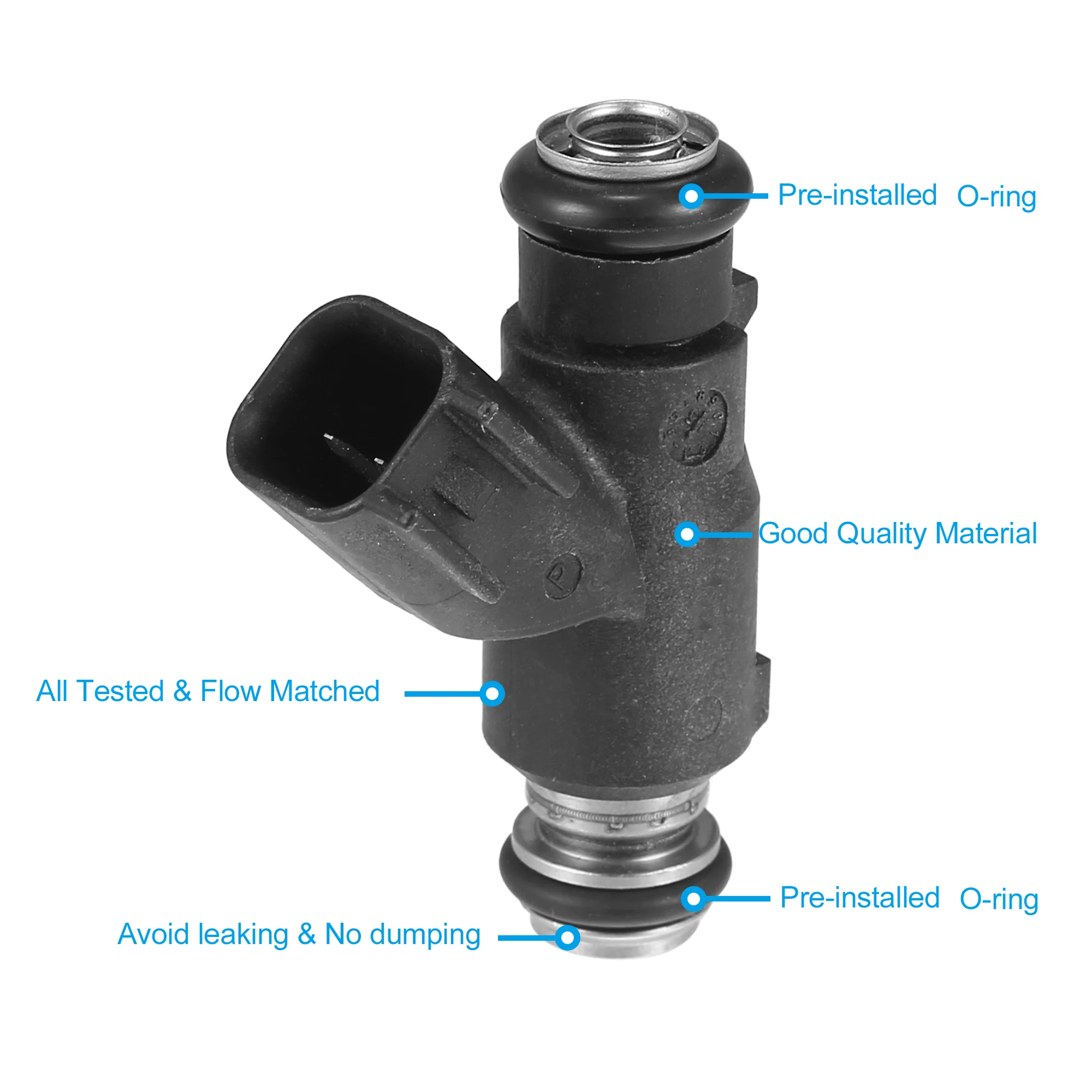 UXCELL 28160355 Fuel Injector for Hisun Tactic Strike for Challenger 500 550 for AXIS