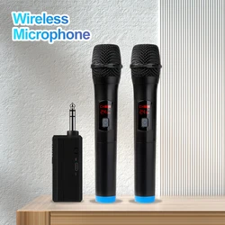 Karaoke Wireless Microphone Dynamic UHF Handheld Professional Mic For Sing Party Speech Church Club Show Meeting Room Home