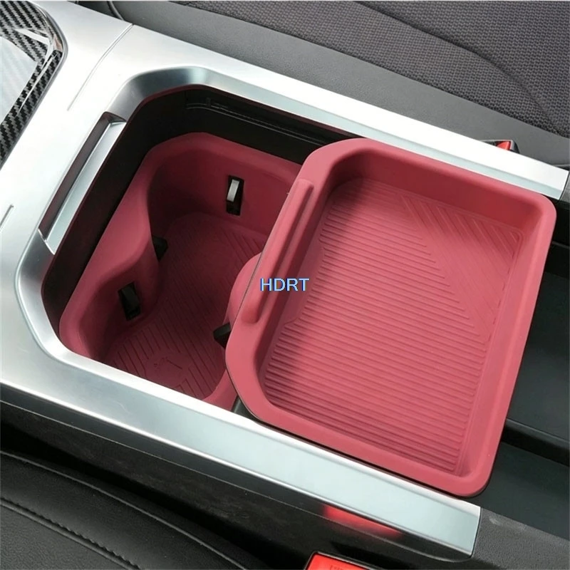 For BAW 212 T01/Explorer 01 2024 + Center Console Armrest Storage Box Car Styling Water Cup Pad Organizer Tray Cover Accessories
