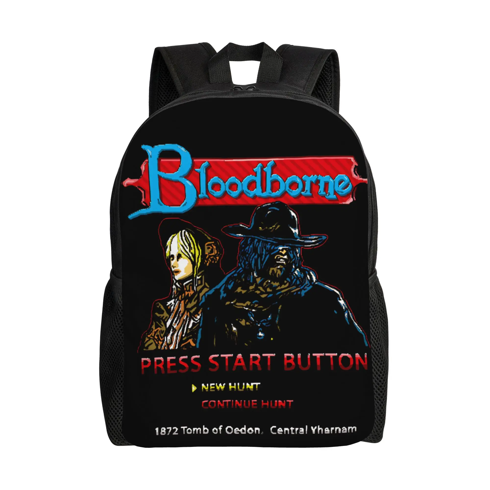 

Bloodborne Dark Souls Backpack Sport Backpacks Women Fun School Bags High Quality Breathable Rucksack