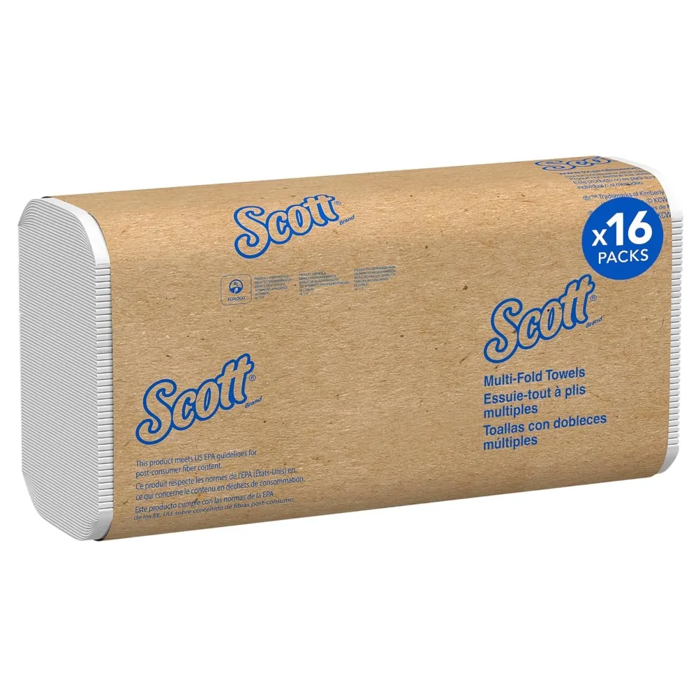 

Universal Multifold Paper Towels Bulk Compressed White 250 Sheets Per Pack 16 Packs Per Case 4000 Sheets Total Absorbent
