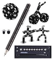 Fidget Pen Decompression Magnetic Metal Pen Toy Relieving Stress Build Strato Multifunctional Magnet Writing Polar Pen