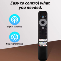 TCL RC902V FMR4 Replacement Remote Control for Mini-LED QLED 4K UHD Smart Android TV - No Voice Function