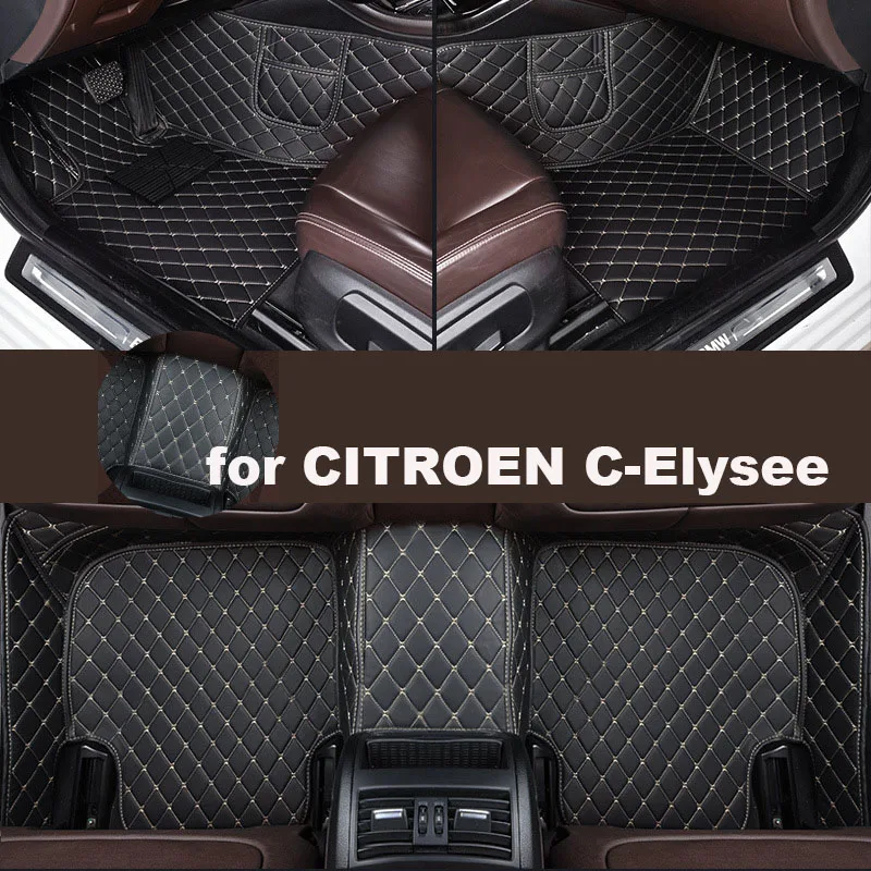 

Car Floor Mats for CITROEN C-Elysee 2008-2013 Accessories Customized Auto Carpets