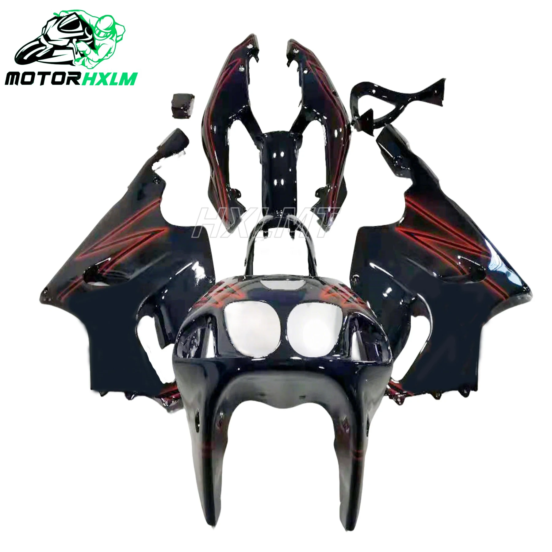 

Подходит для Kawasaki 1996-2003 Ninja ZX7R, комплект пластикового обтекателя кузова мотоцикла, комплект ZX750 ZX-7R