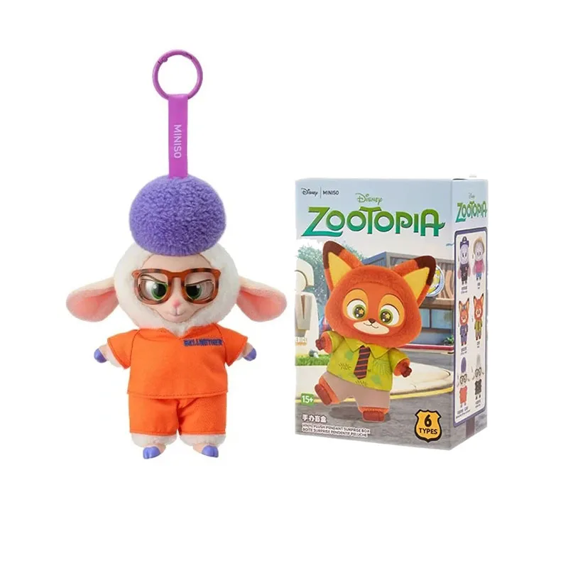 Disney Zootopia Blind Box Nick Judy Vinyl Pop Trendy Verrassing Speelgoed Leuke Rugzak Hanger Kinderverjaardagscadeau Kerstcadeau