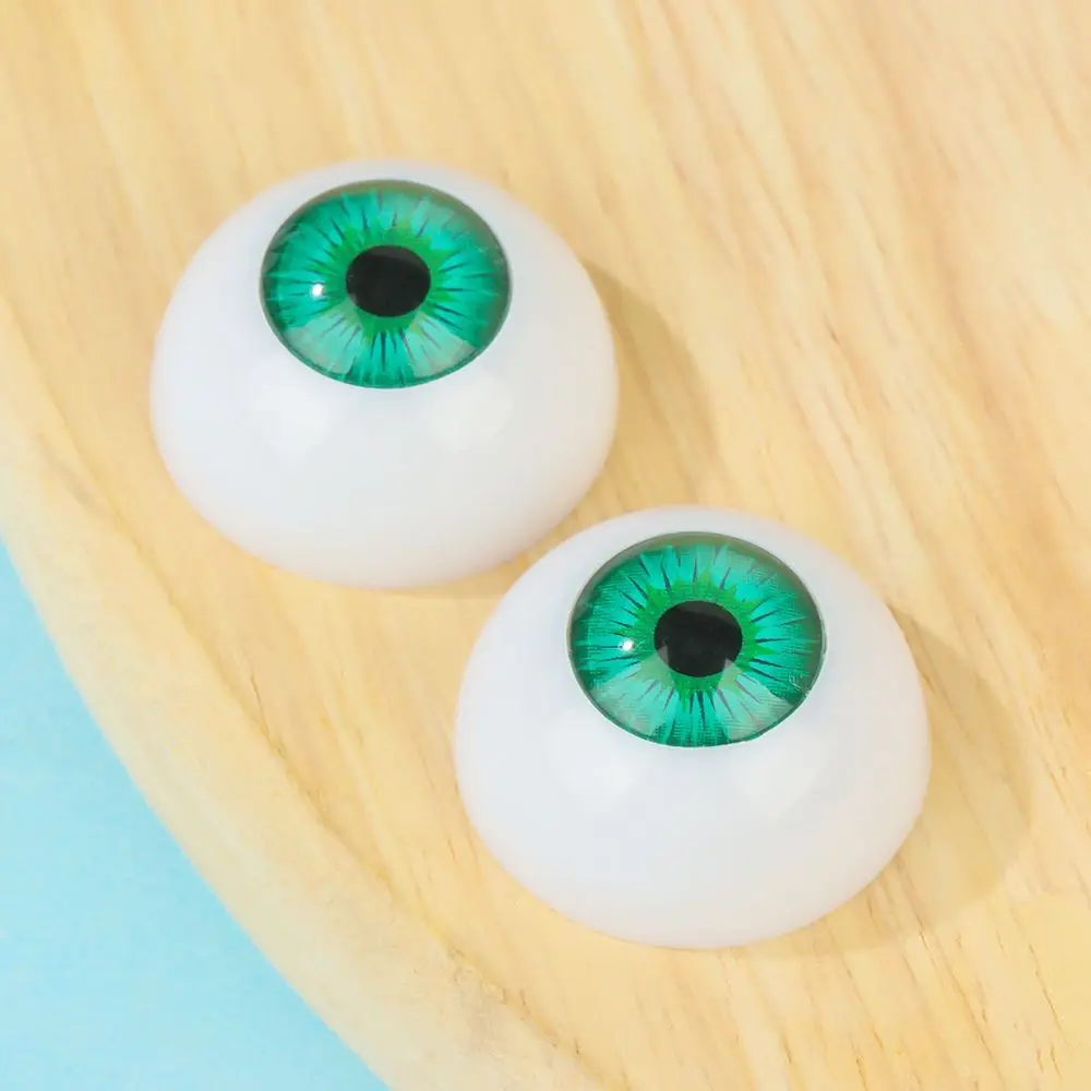 1Pair 24mm 30mm Blue Brown Green Doll Acrylic Eyes Doll Eyeball For BJD Doll Making Crafts DIY Doll Eyes Accessories