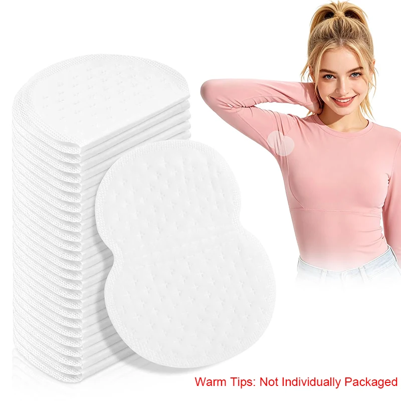 30/50/100pcs Disposable Underarm Sweat Pads,Comfortable Breathable Armpit Sweat Pads for Sports Fitness,Premium Sweat Shield