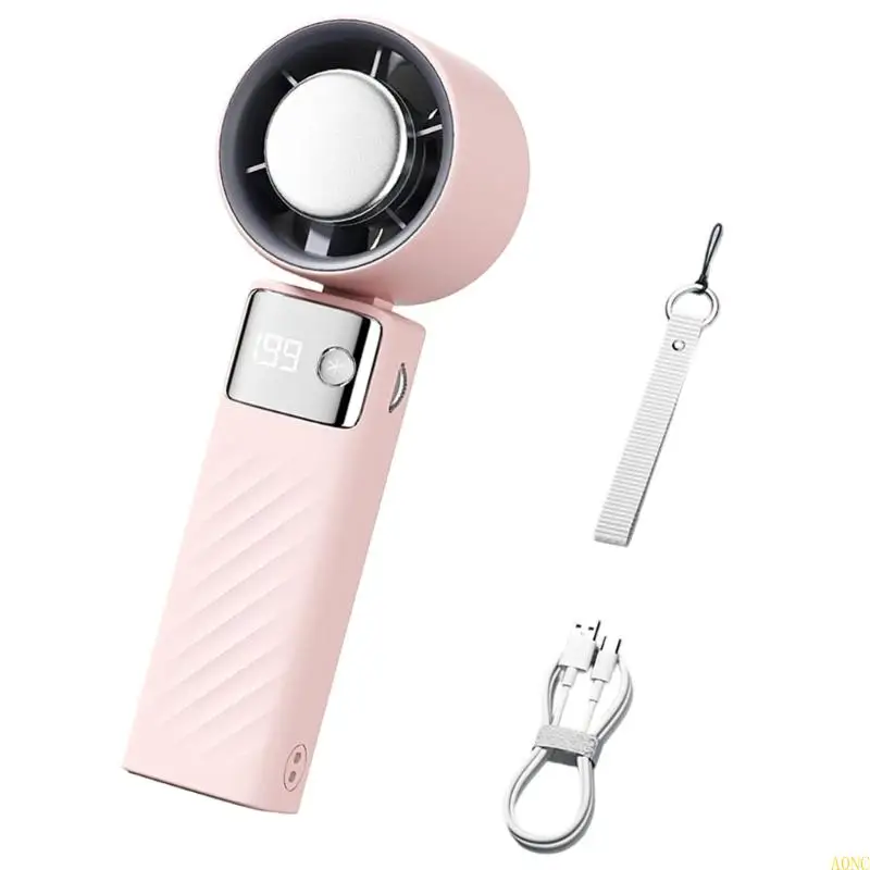 A0NC مروحة التبريد A0NC مريحة USB شحن المروحة الكهربائية لاستخدام مكتب المكتب