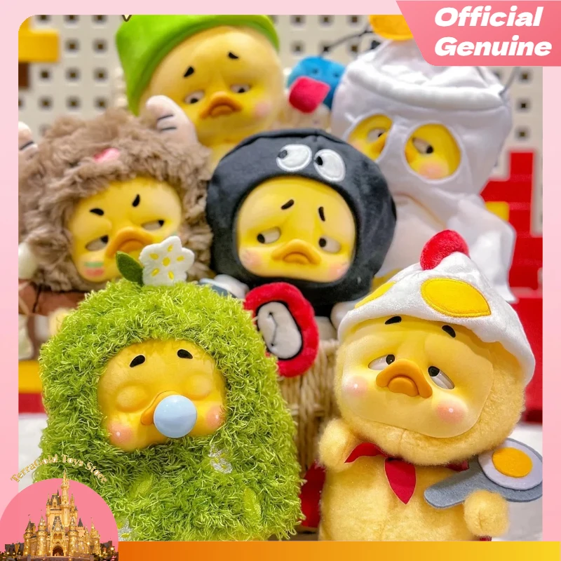 

Подлинная Upset Duck 3-го поколения, трендовая фигурка-сюрприз, коробка-сюрприз, украшение для офисного рабочего стола, детские игрушки, подарки