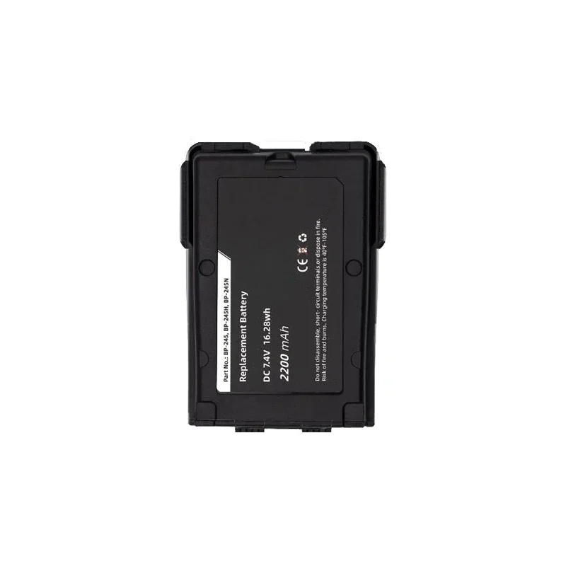 2200mAh Li-ion Battery BP-245 BP-245H BP-245N for Icom IC-M71 IC-M72 IC-M73 Two Way VHF Radios