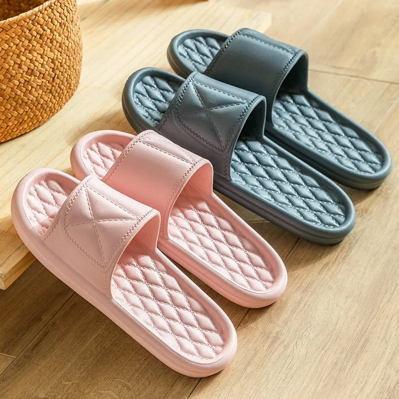 2022 new summer slippers travel home couples light