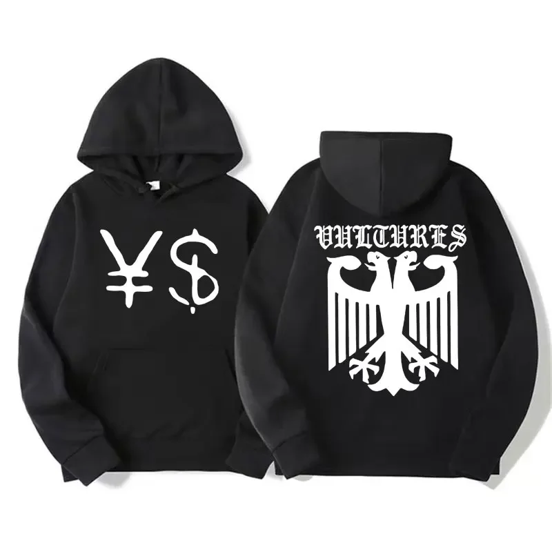 Anye West Ye Ty Dolla Sign Ys vultures hoodie Men's Women retro fashion hip hop rap hoodies Harajuku trend pullovers sweatshirt