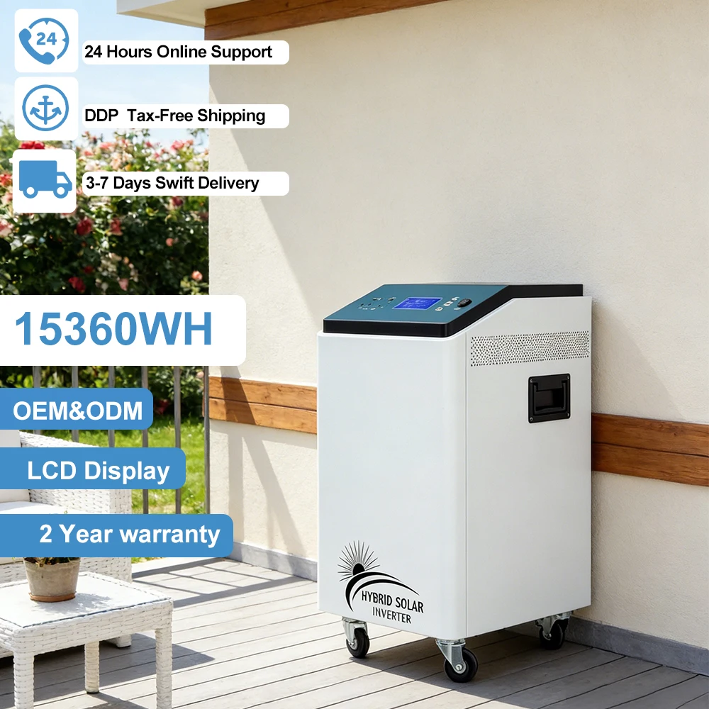 2kw 3kw 6kw 8kw 10kW All-In-One Off-grid Solar Power System LiFePO4 Battery 5kw off Grid Solar Power Generator System for Home