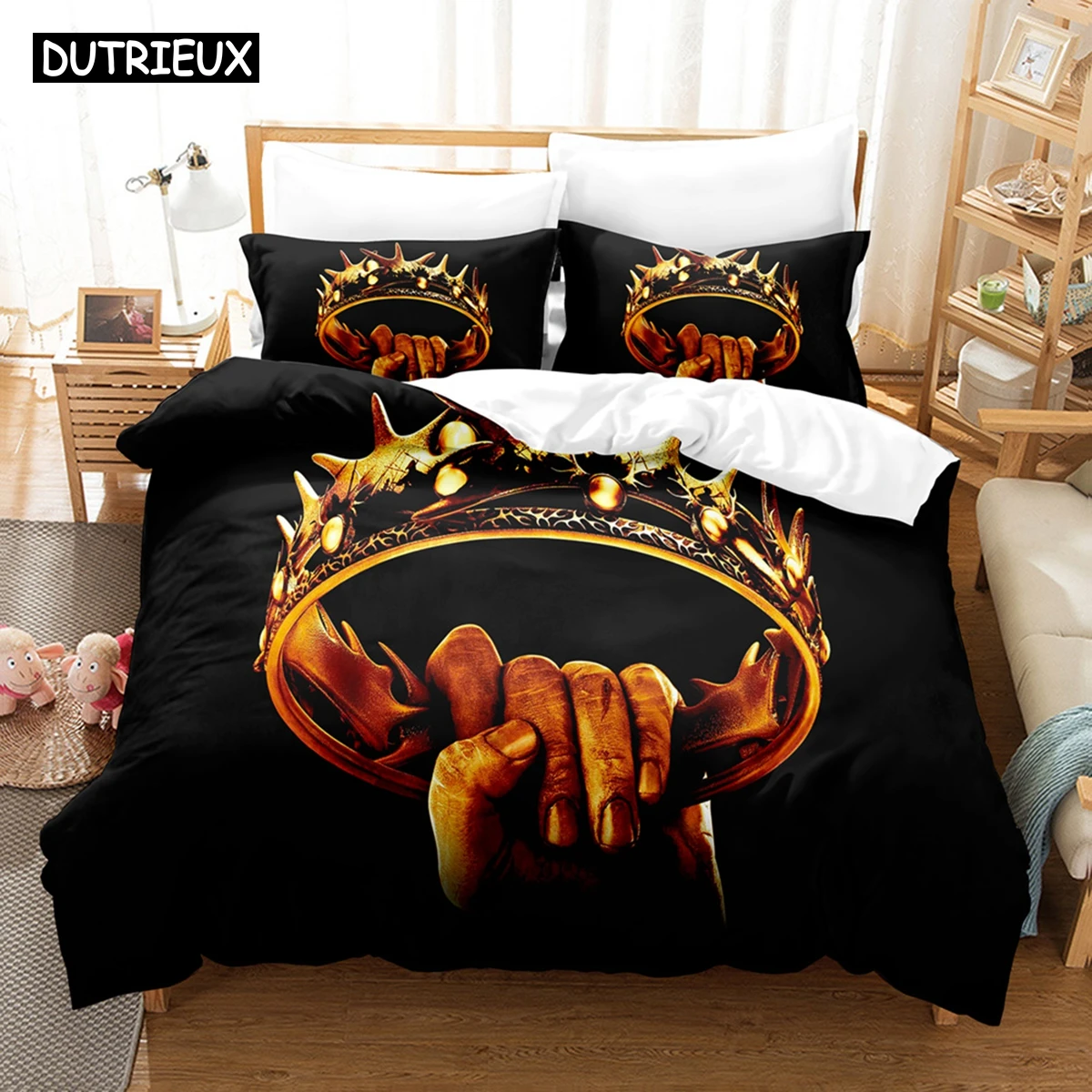 

3D GOT 2 Bedding Sets Duvet Cover Set With Pillowcase Twin Full Queen King Bedclothes Bed Linen