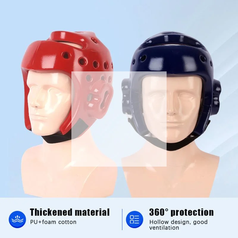 

Шлем для тхэквондо и кикбоксинга, портативный, размеры S/M/L, из полиуретана, цельнолитой, для муай-тай и фитнеса