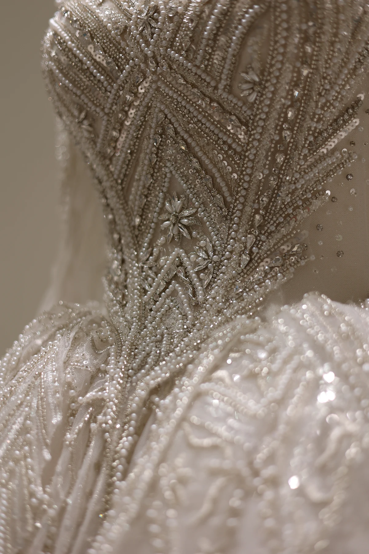 Sharon Said Saudi Arabië Luxe Baljurk Trouwjurk 100% Echte Foto Vierkante Hals Moslim Bruid Jurken RS006 Aangepaste