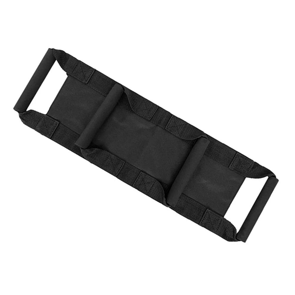 Motorcycle Passenger Safety Belt and Grip Handle with Wear-Resistant Strap and Waist Support