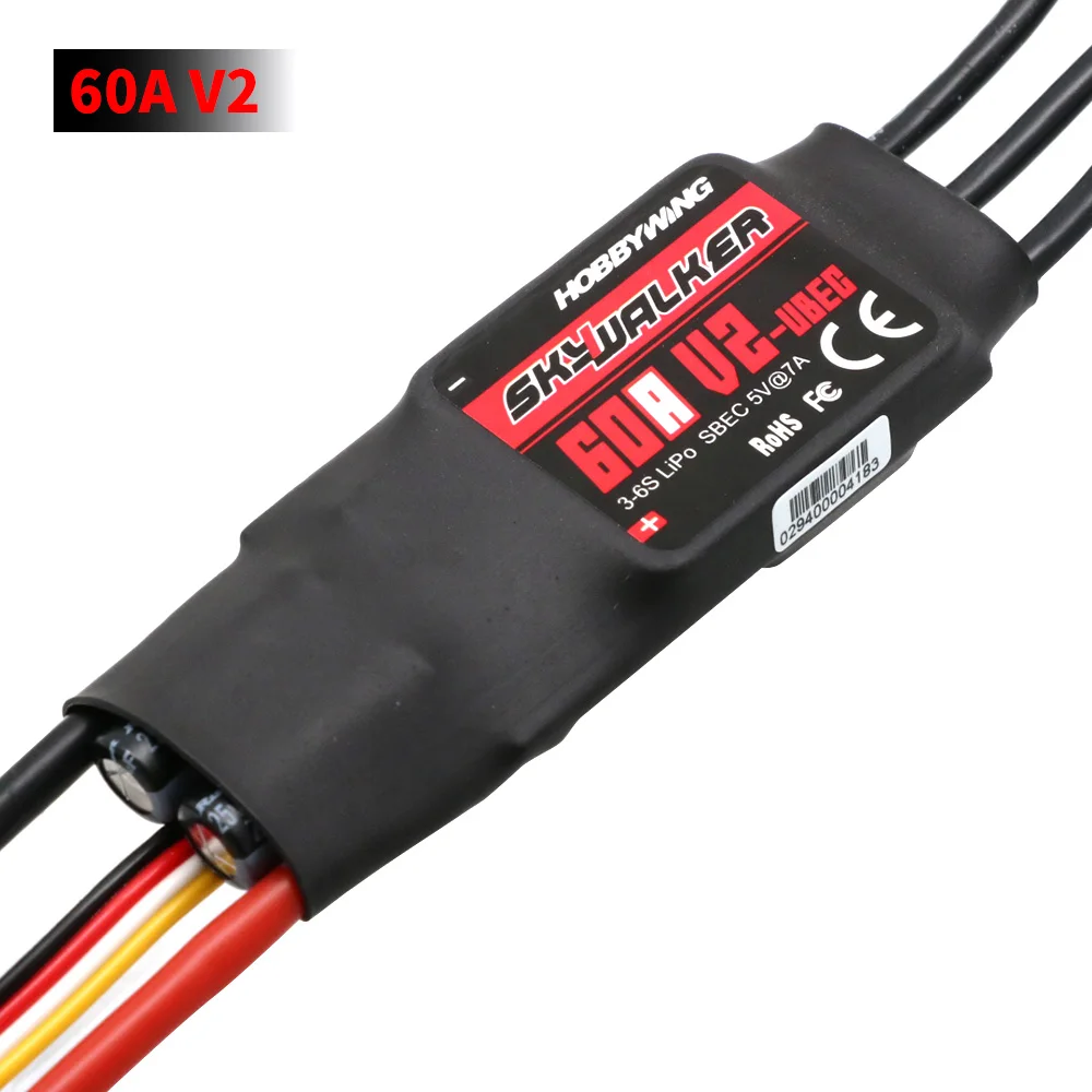 Hobbywing Skywalker 40A 50A 60A 80A 15A 20A 30A 100A 120A V2 130A160A ESC Speed Controller Met UBEC Voor RC Vliegtuigen Helikopter