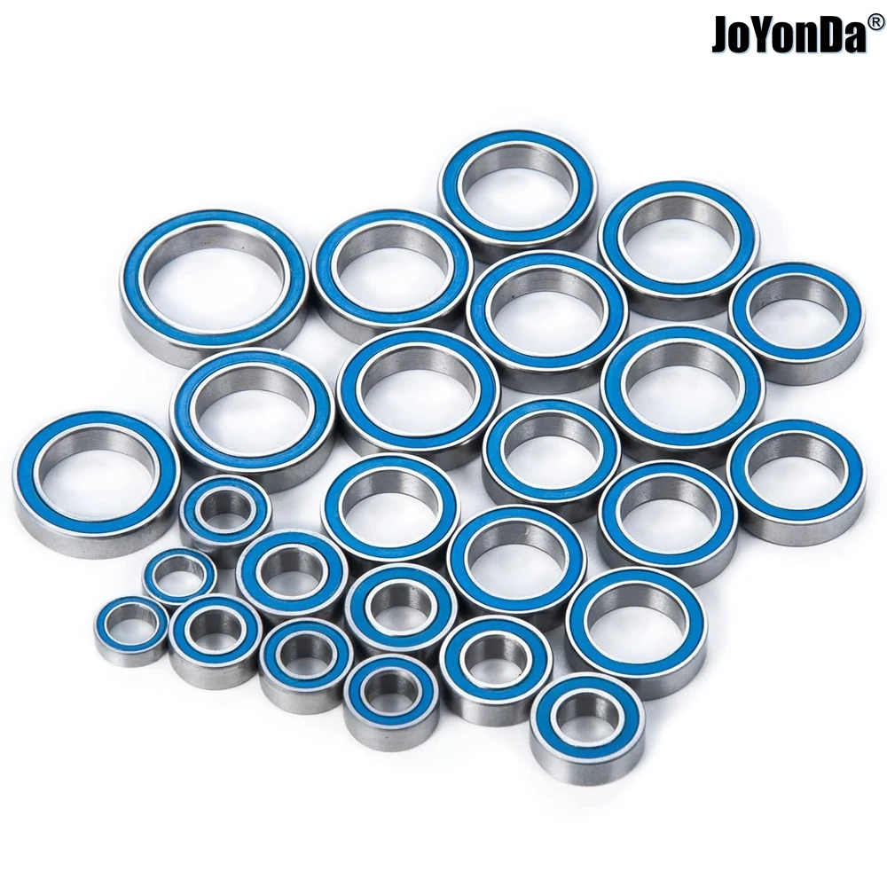 

26pcs Blue Ball Bearings Kit - Precision High Speed Bearing for RC Arrma Big Rock Typhon Granite Senton 3S BLX