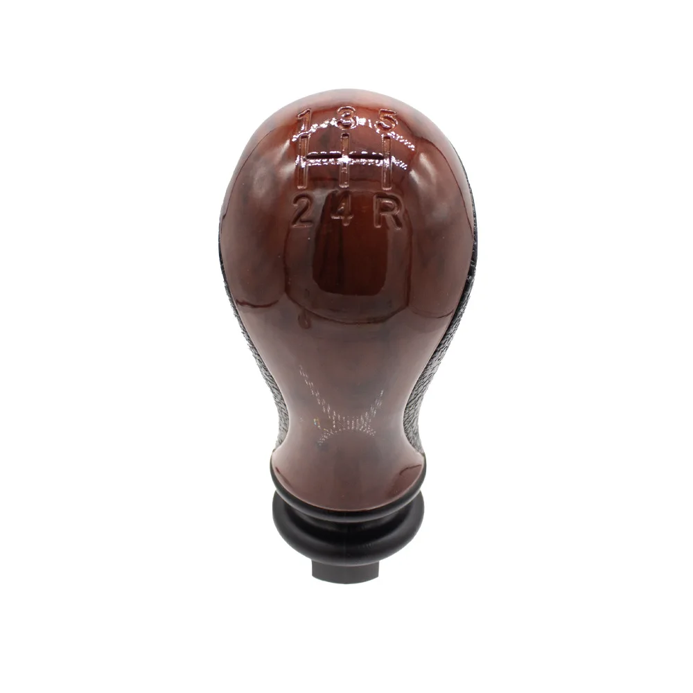 Suitable for Citroen 5-speed shift handball wood grain gear head car gear handle cab accessories