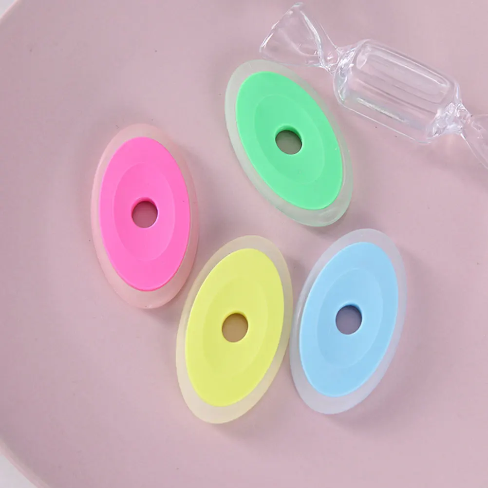 

50pcs for Kids Rubber School Gel Pen Marks Mini Creative Shape Erasable Silicone Erasers Student Stationery
