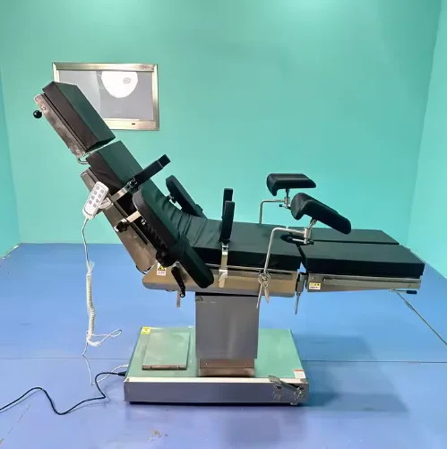 Multi-Function Ent Neurosurgery Electric Surgical Table 304 Stainless Steel Hydraulic Controlled For Hospital Use