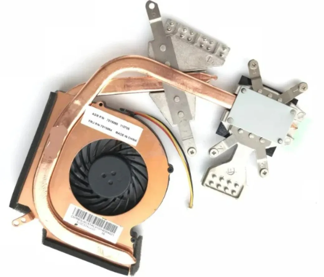 For Lenovo IBM ThinkPad E40 E50 Fan CPU Cooler Heat Pipe Heat Sink Module