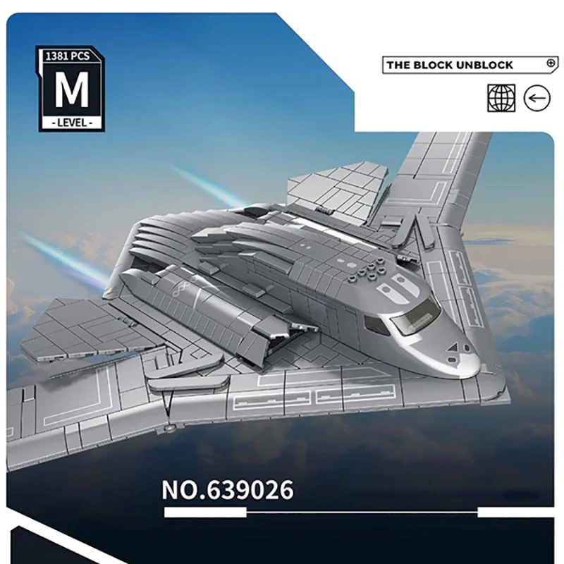 

1381PCS H-20 Military Assault Ship Building Blocks Sets Gift Model Technik Ships Modular Building Block Assembly Model Kit Gift