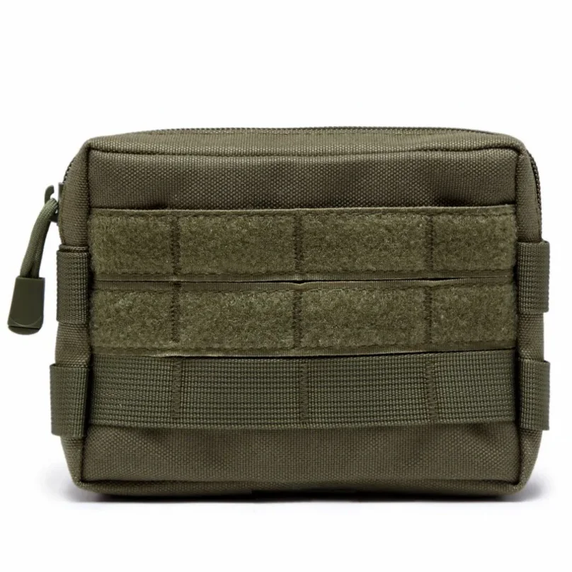 EDC Molle Tactical Pouch Waist Pack Compact Utility Pouches Waist Belt Bag Medical Bags Phone Case Outdoor Hunting Accessories view 2