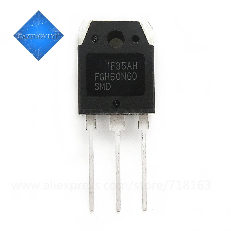 10 sztuk / partia FGH60N60SMD TO-3P FGH60N60 TO3P 600V 60A zatrzymanie pola IGBT 60N60 w magazynie