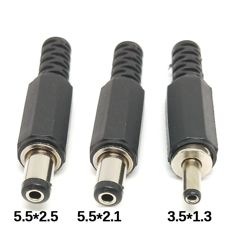 2–5 Stück 3-poliger DC-Stromanschluss, 3,5 x 1,35 5,5 x 2,5 5,5 x 2,1 5,5 x 1,7 4,0 x 1,7 4,8 x 1,7 3,5 x 1,35 5,5 x 2,1 5,5 x 2,5 5,5 x 1,7 mm – Detail 4