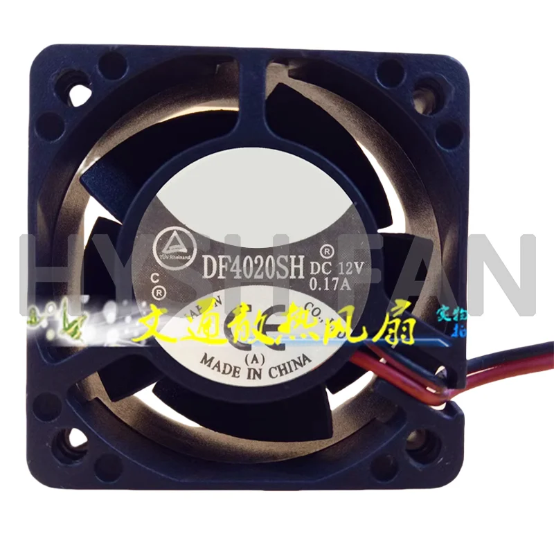 DF4020SH 12V 0.17A 0.28A 0.10A Two-wire Fan With Heat Dissipation 24V