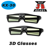 1/2 PCS KX-30 3D Glasses DLP-LINK Active Shutter Universal for Xgimi Z4X Optoma Sharp LG Acer H5360 Jmgo BenQ w1070 Projectors