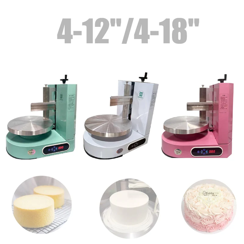Birthday Cake Bread Cream Coating Decoration Spreader Cream Cake Making Machine Cake Spreading Machine For Sale