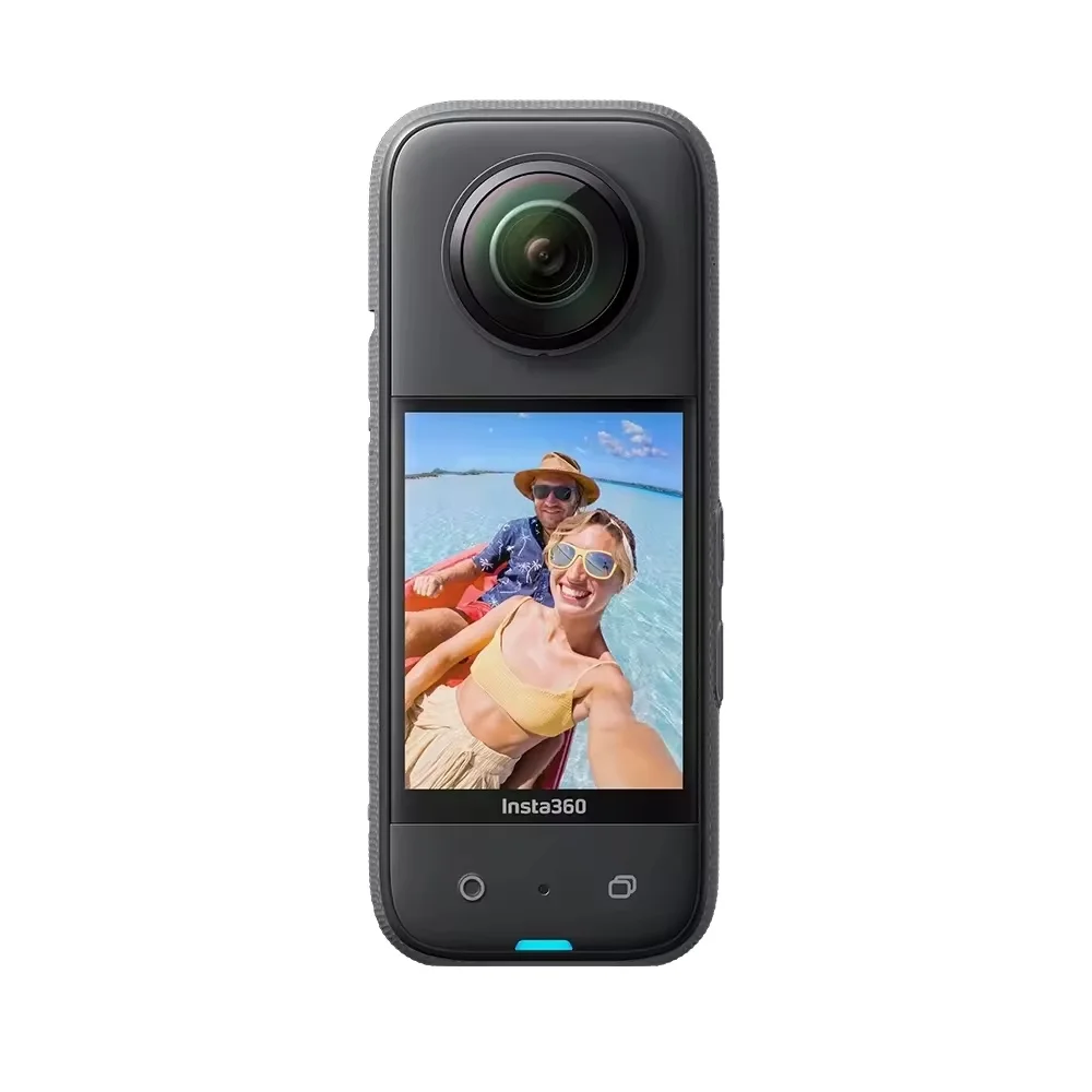 Insta360 X3 360 Action Camera with 5.7K Active HDR Video Recorder Waterproof WIFI Sports Vlog Cam Supports MicroSD Media