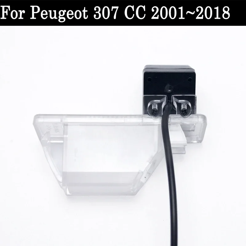 Rear View Camera For Peugeot 307 CC 2001~2018 Reversing camera/ CCD Night Vision/ Backup Camera License Plate camera