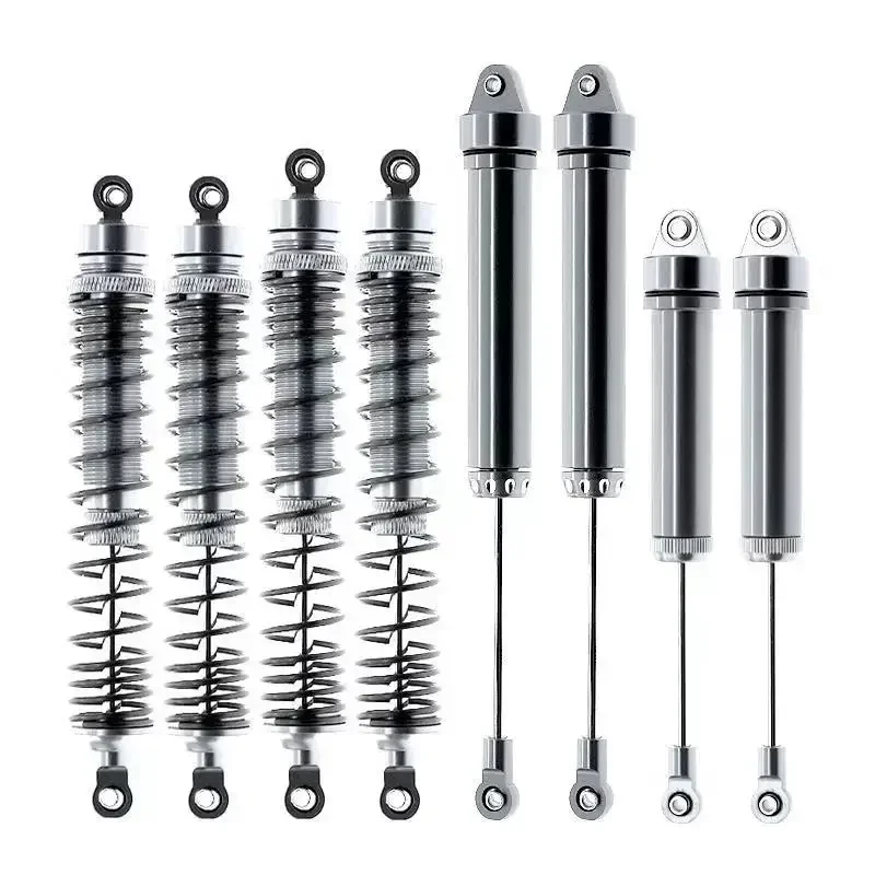 8 pcs Trxs 1/7 UDR Metal Front Rear Shock Absorber 8460 8450 For 1/7 RC Car Trxs Unlimited Desert Racer