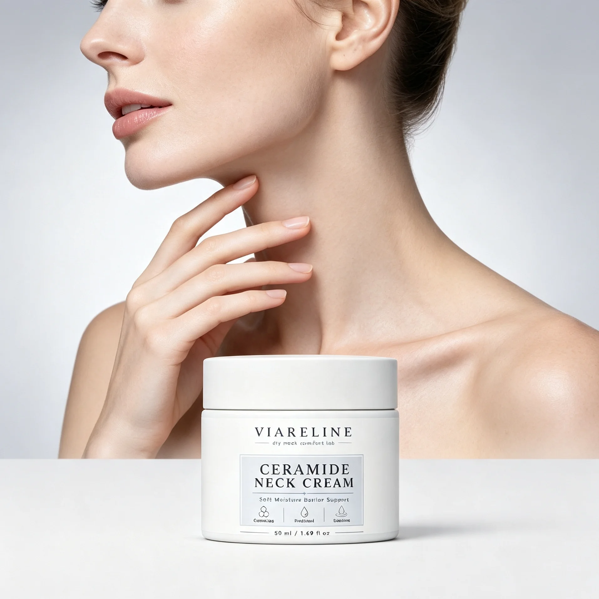 Ceramide Complex Cream - Ceramide Neck Cream For Sensitive Dry