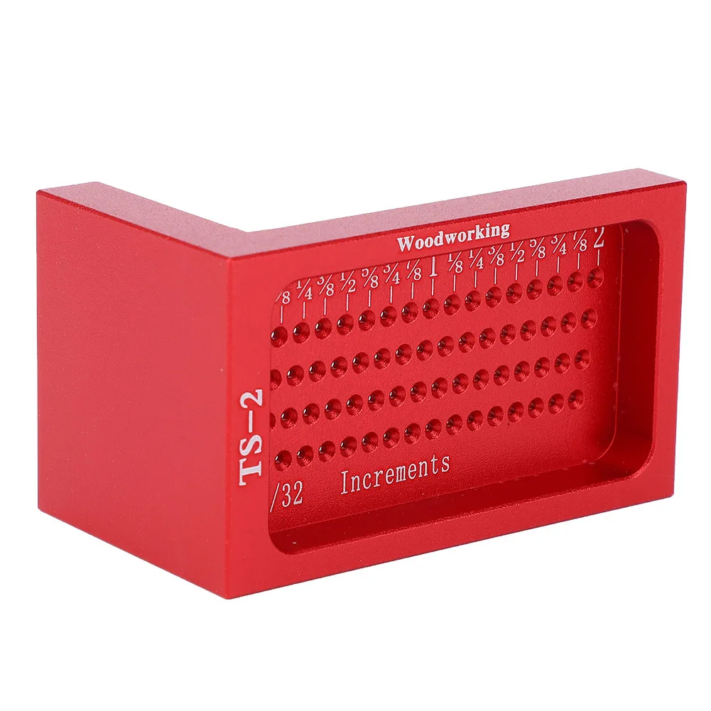 Scribe Mark Measuring Tool Woodworking Calibration Ruler British System T Type Scribing Marking Gauge Woodworking Gauge