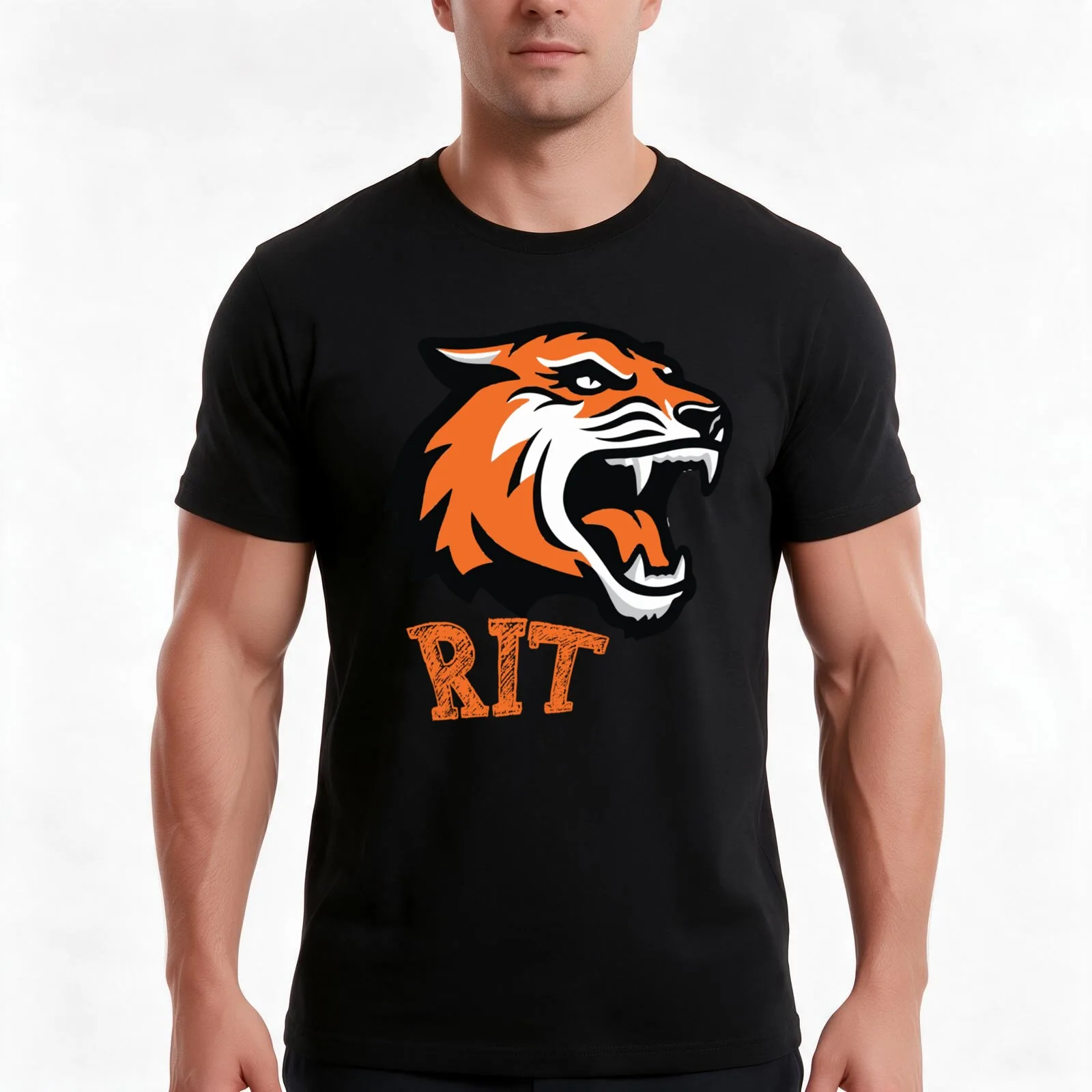 Rochester Institute Of Technology Rit105 T-Shirt Summer Casual Cotton Tee Oversized Streetwear Tops Vintage Graphic Print