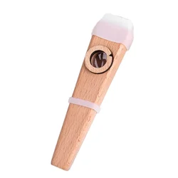 Wooden Kazoo Kazoo Wooden Flute Guitar Ukulele Accompaniment Beginners To Play The Flute Are Simple To Learn The Instrument