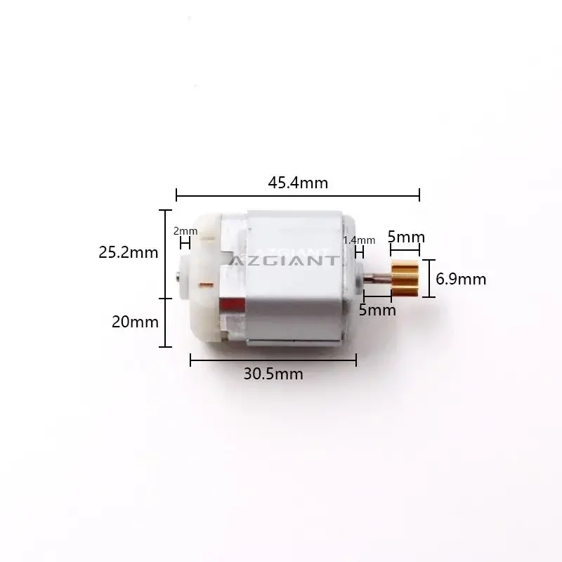 FC-280PT-22150 DC 12V Car Rear Trunk Hatch Lock Actuator Motor 9 Teeth Gear For 2002-2008 Ford Fiesta MK5 Metal Auto Parts DIY