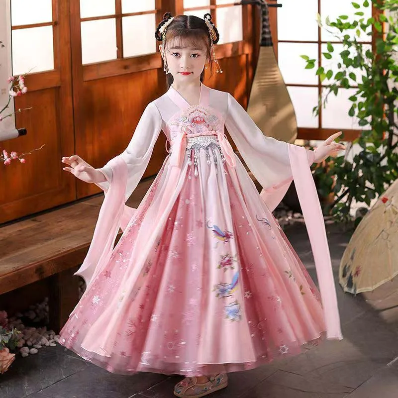 فستان هانفو الصيني الجديد للفتيات #1