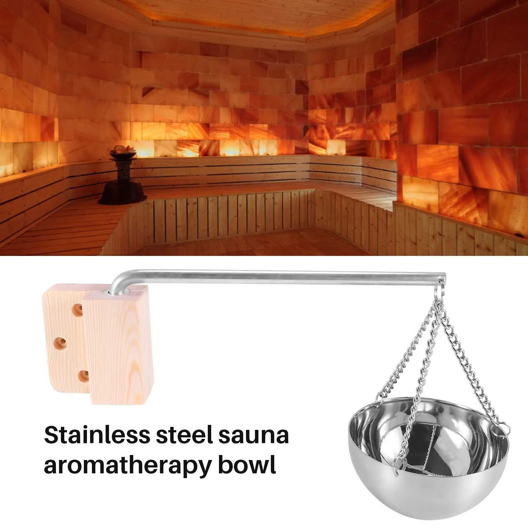 Sauna Aroma Bowl Cup Essential Oil Bowl Sauna Room Accessories Aromatherapy Essential Oil Bowl Dry Steam Room