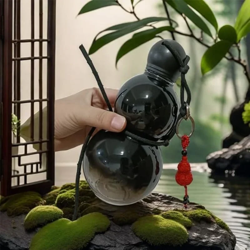 

Gourd Water Bottle Chinese Retro-Inspired Creative Large Capacity Gourd Water Bottle Outdoor Portable Sports Gourd Water Bottle