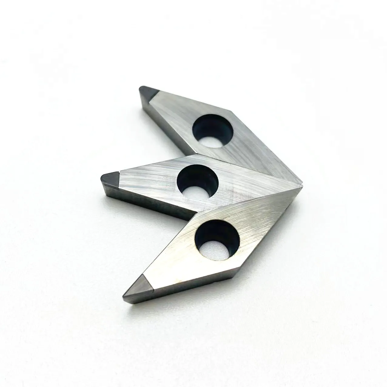 PCD CBN VCGT160402 VCGT160404 VCGT1608 machine tool Carbide Turning Inserts CNC Lathe Cutting Tools Blade for Aluminum Copper